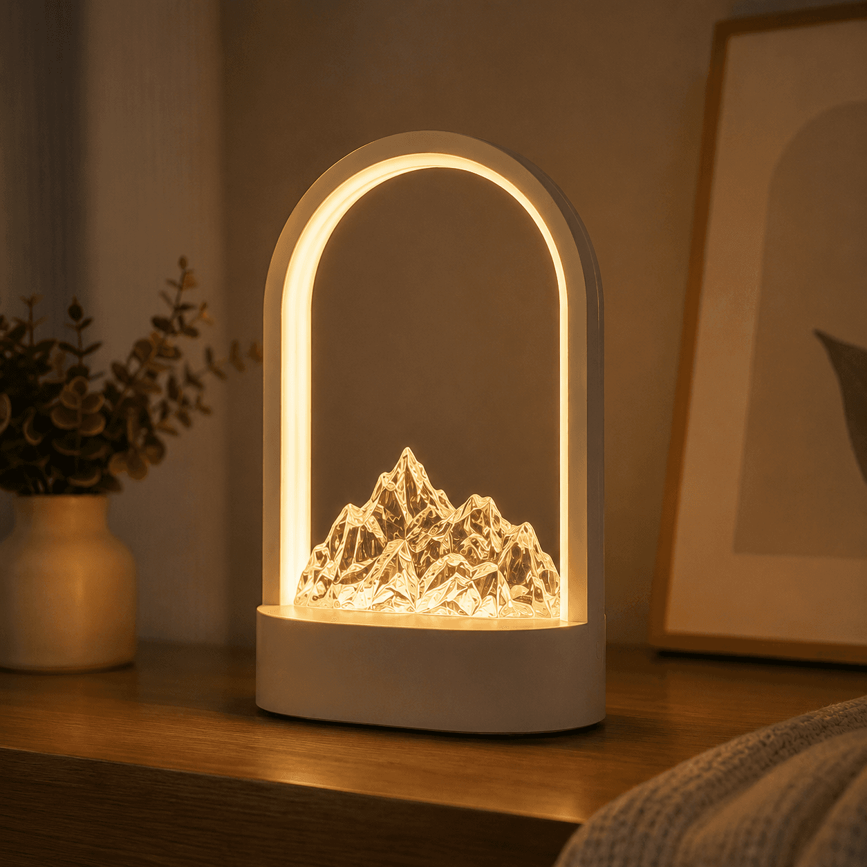 “GlowNest 3D Mountain LED Night Lamp”