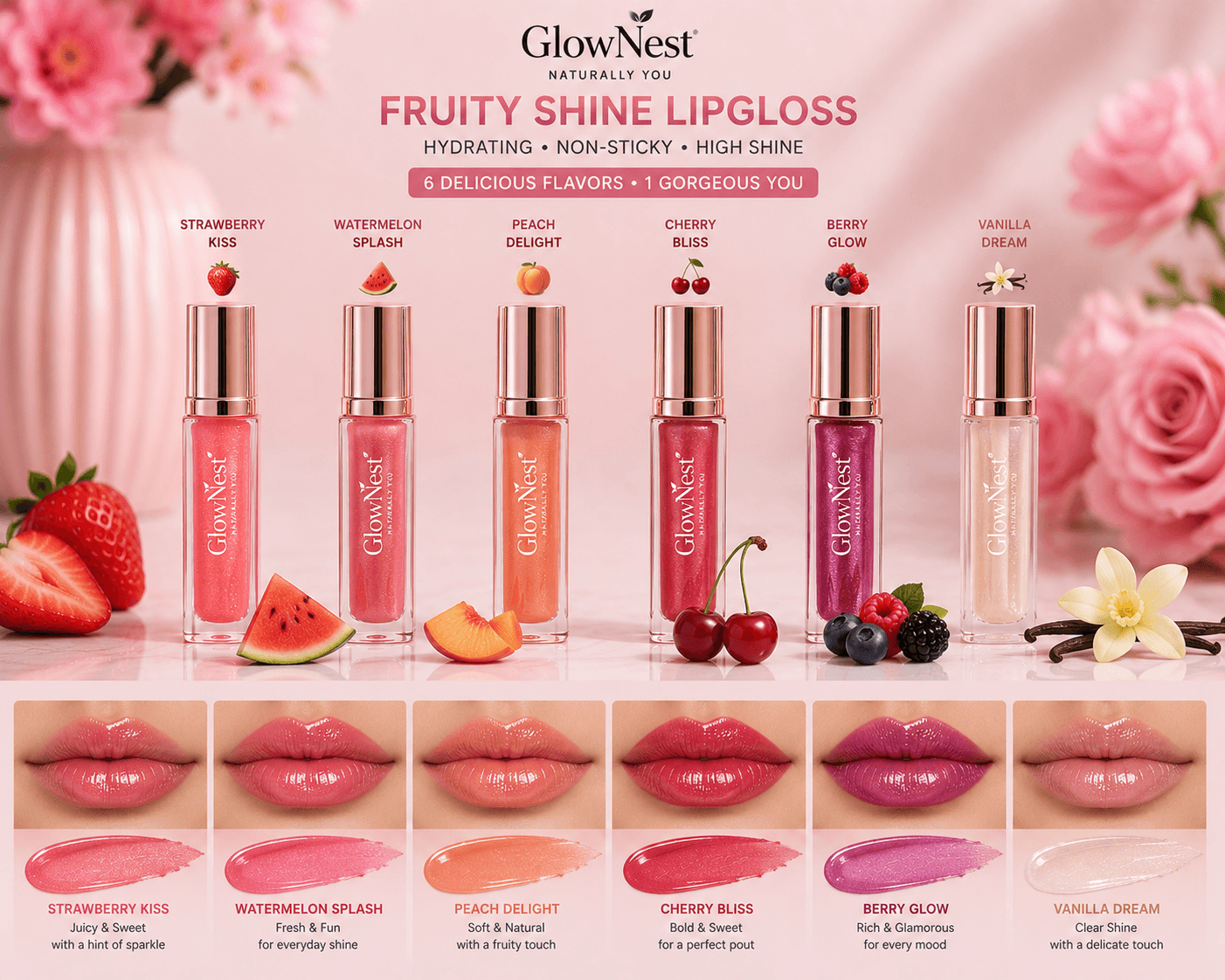 GlowNest Lip Gloss