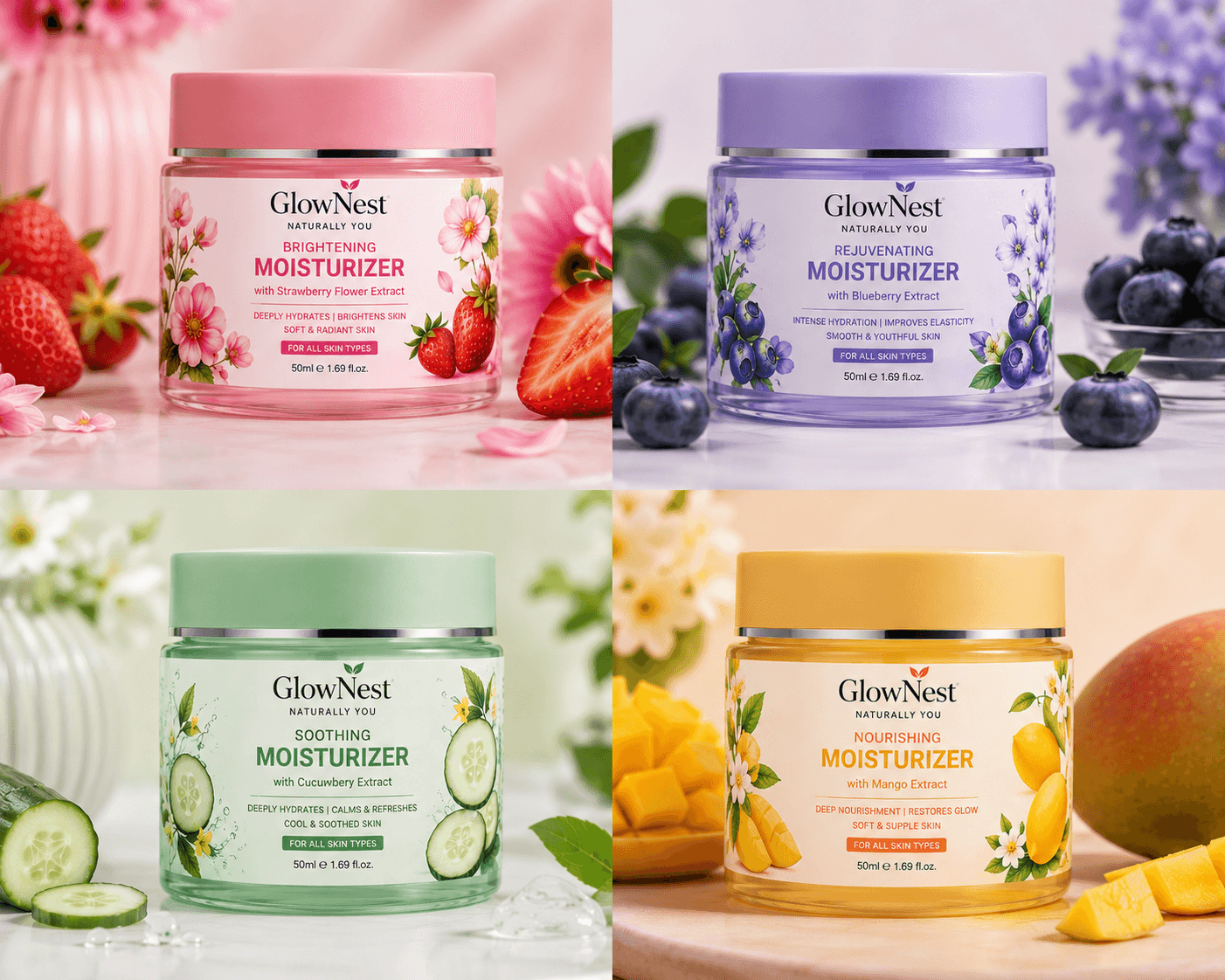 GlowNest Brightening Moisturizer