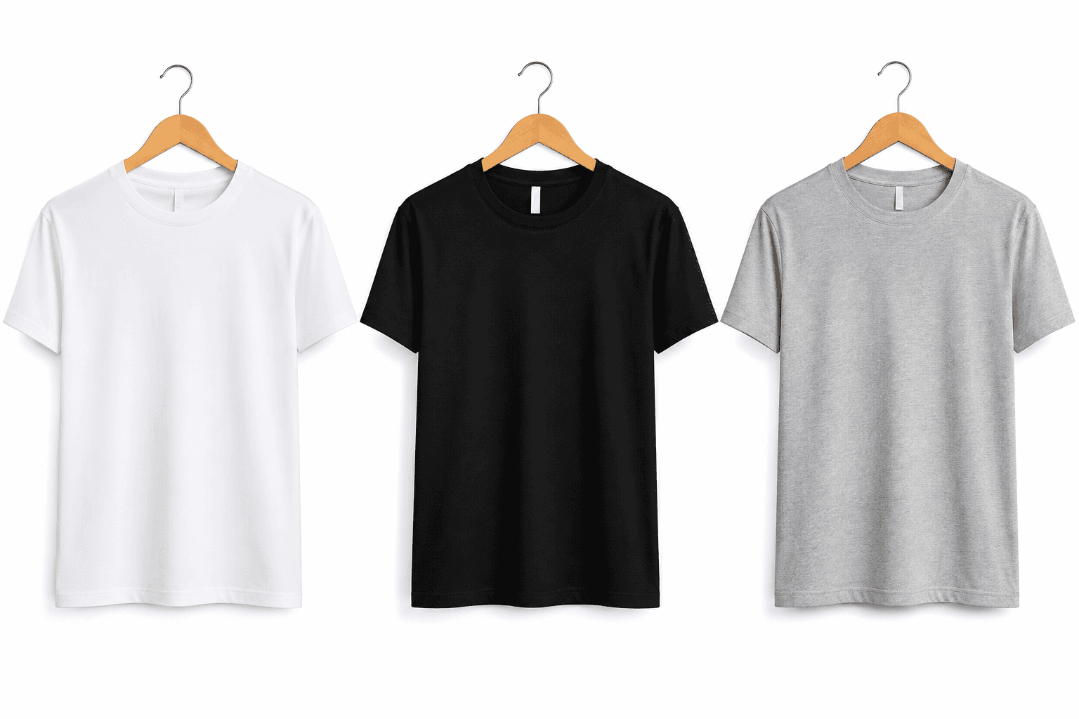 Men's Premium Basic Crew Neck T-Shirt