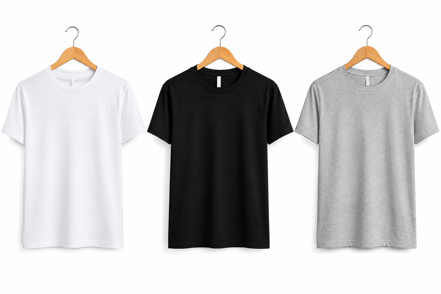 Men's Premium Basic Crew Neck T-Shirt
