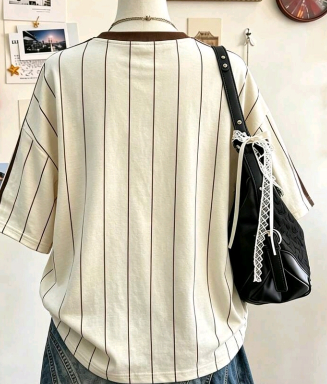 Floral Jersey Top womens . thumbnail 3