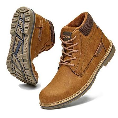 Men's Wheat Tan Classic Lace-Up Ankle Boots thumbnail 4