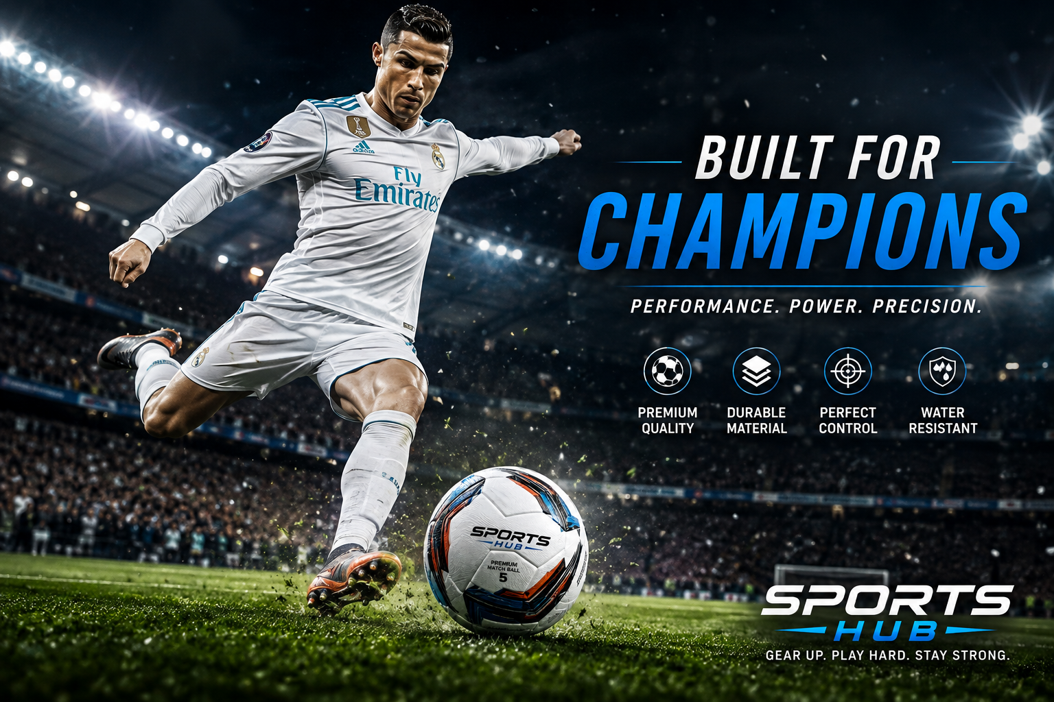 Premium Pro Football – Official Match Ball | SPORTS Hub thumbnail 2