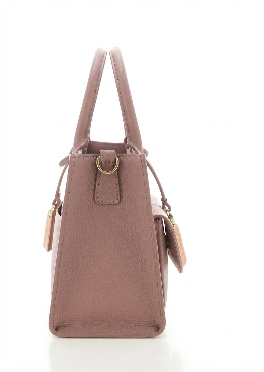 Rosewood Chic Structured Tote thumbnail 4