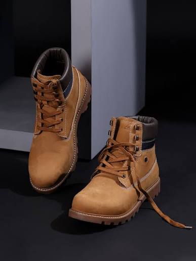 Men's Wheat Tan Classic Lace-Up Ankle Boots thumbnail 3