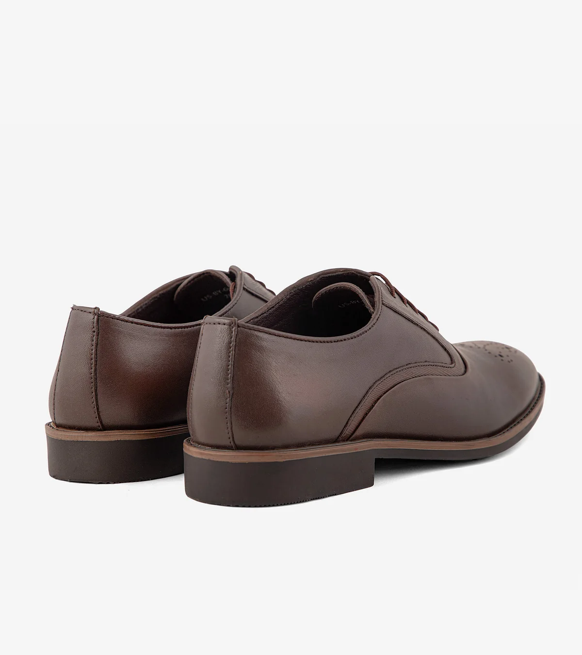 Premium Brown Leather Formal Shoes for Men thumbnail 2