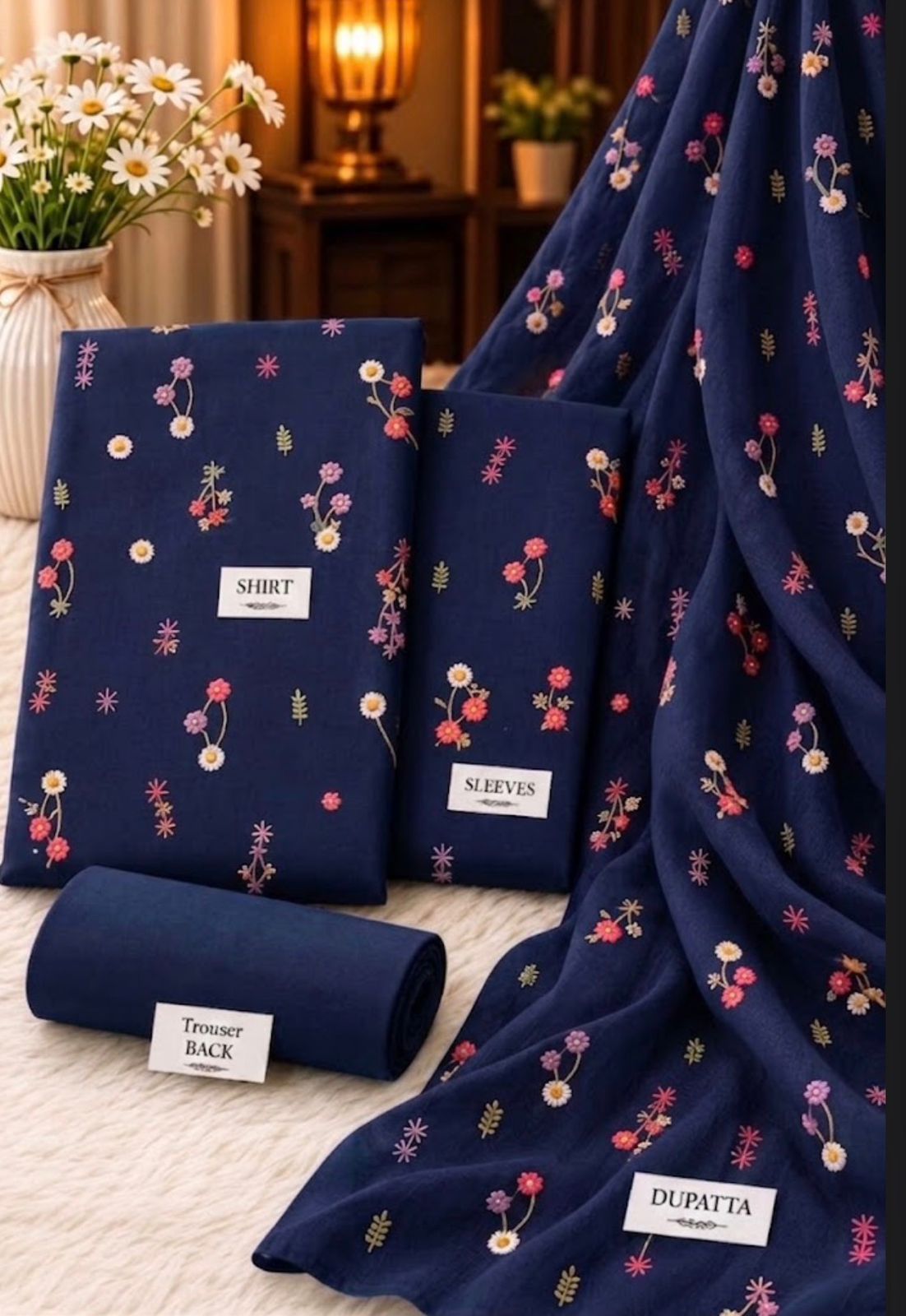 BEST QUALITY UNSTICHED CLOTH thumbnail 3